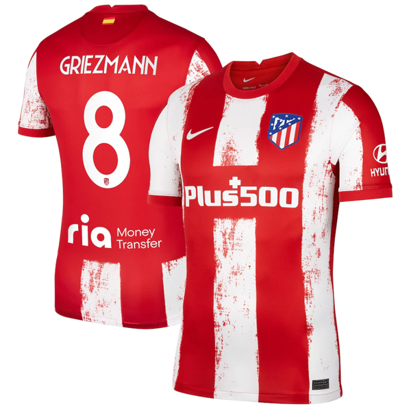 Camiseta Atletico Madrid Griezmann 8 1ª 2021-2022